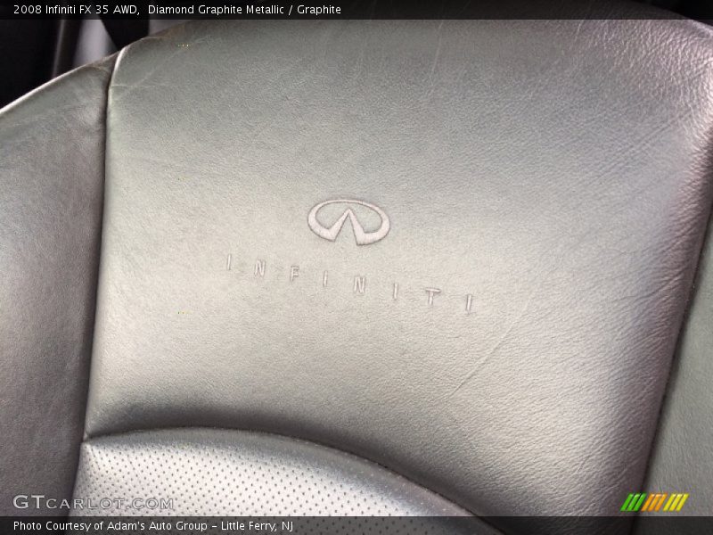 Diamond Graphite Metallic / Graphite 2008 Infiniti FX 35 AWD