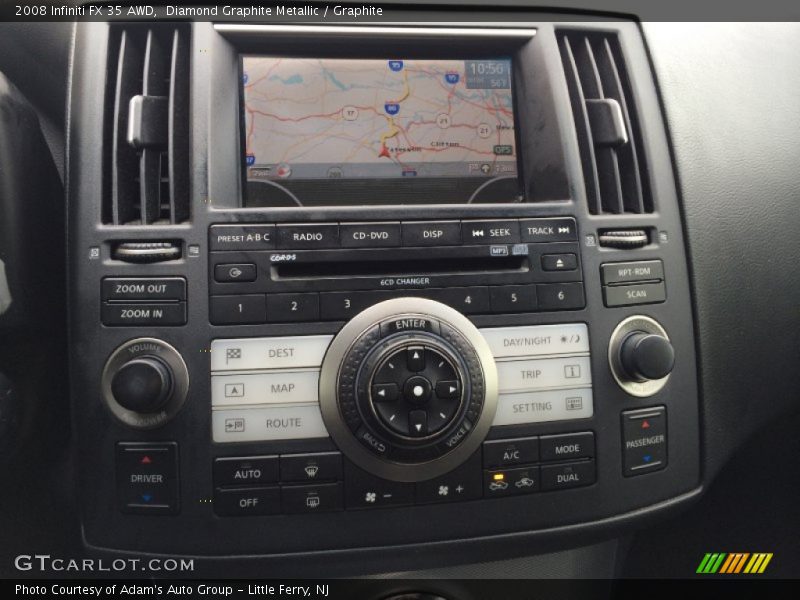 Diamond Graphite Metallic / Graphite 2008 Infiniti FX 35 AWD