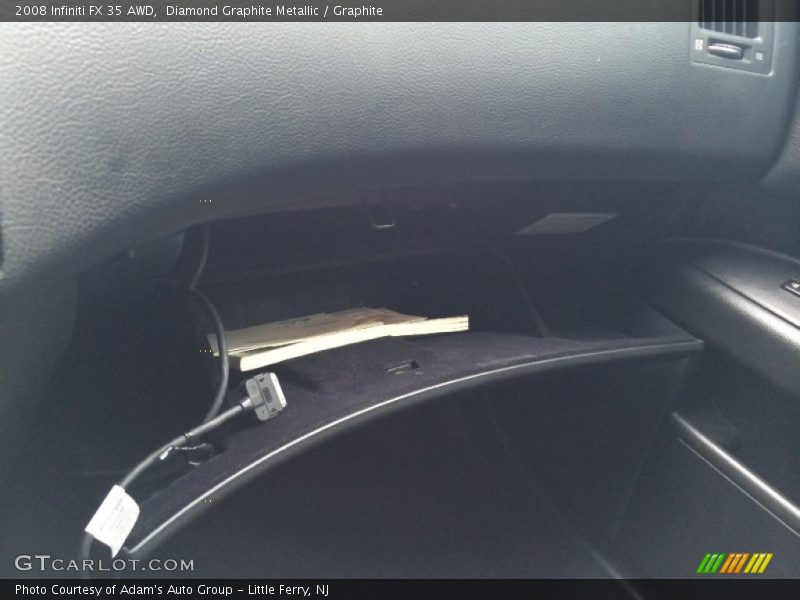 Diamond Graphite Metallic / Graphite 2008 Infiniti FX 35 AWD