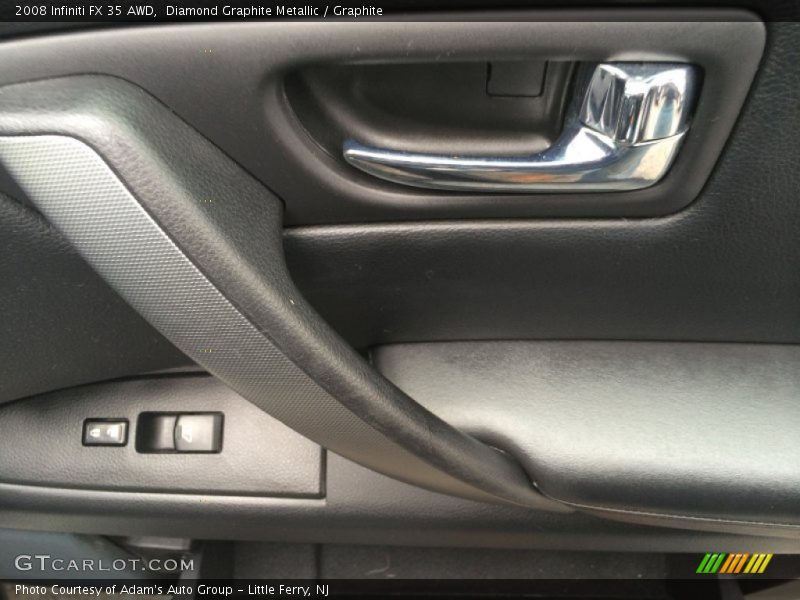 Diamond Graphite Metallic / Graphite 2008 Infiniti FX 35 AWD