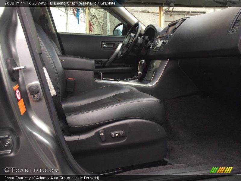 Diamond Graphite Metallic / Graphite 2008 Infiniti FX 35 AWD