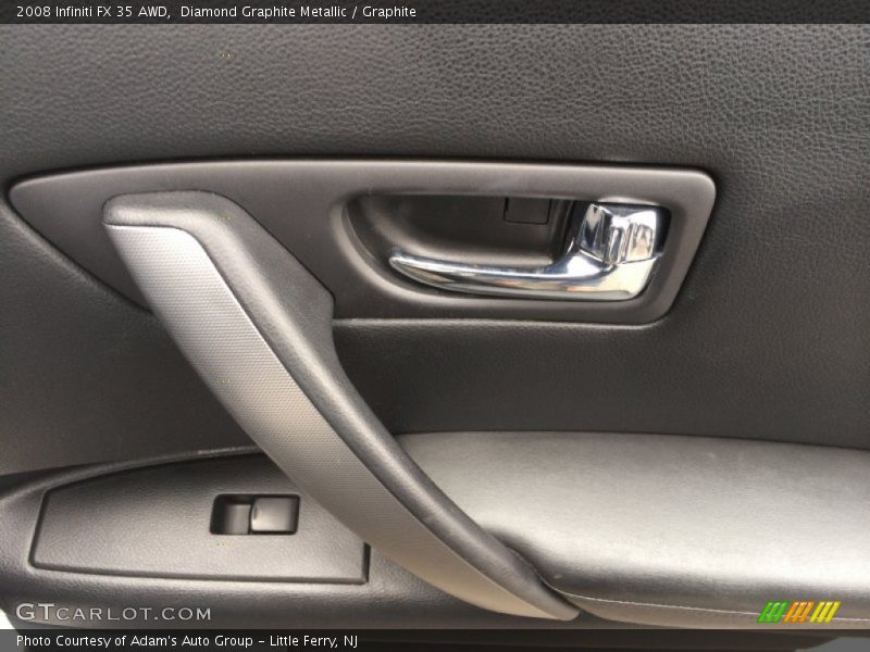 Diamond Graphite Metallic / Graphite 2008 Infiniti FX 35 AWD