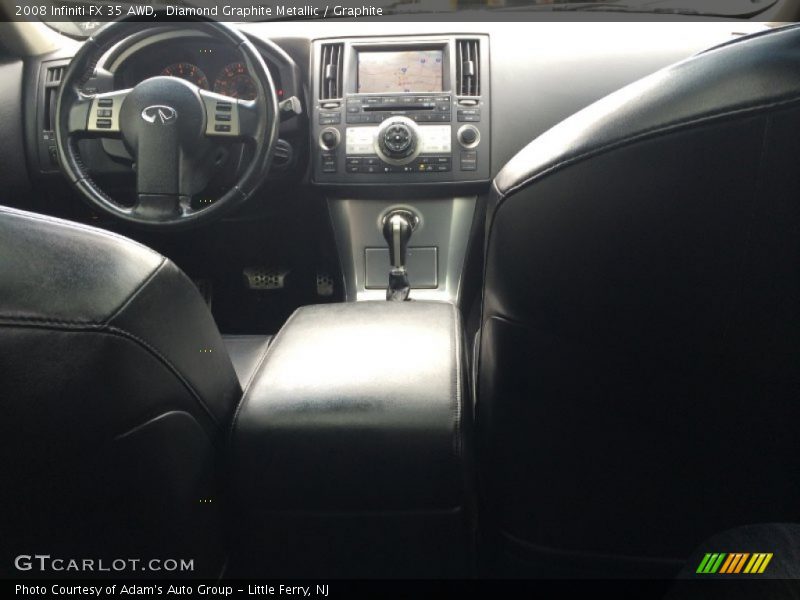 Diamond Graphite Metallic / Graphite 2008 Infiniti FX 35 AWD