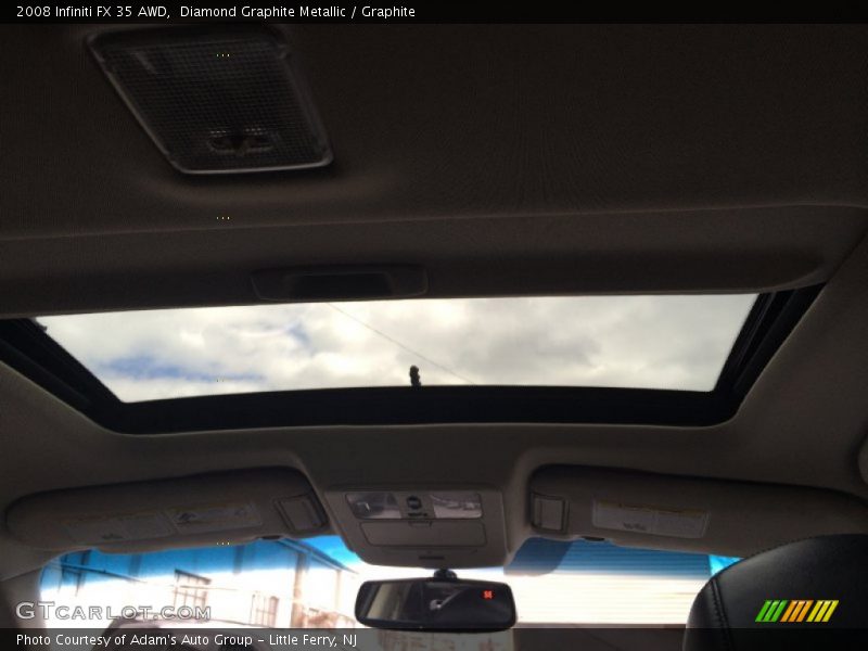 Diamond Graphite Metallic / Graphite 2008 Infiniti FX 35 AWD