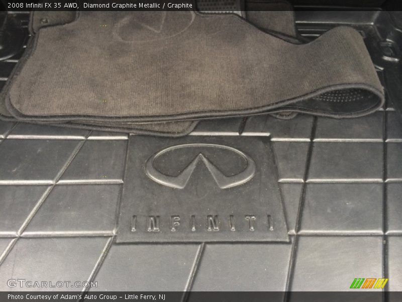 Diamond Graphite Metallic / Graphite 2008 Infiniti FX 35 AWD