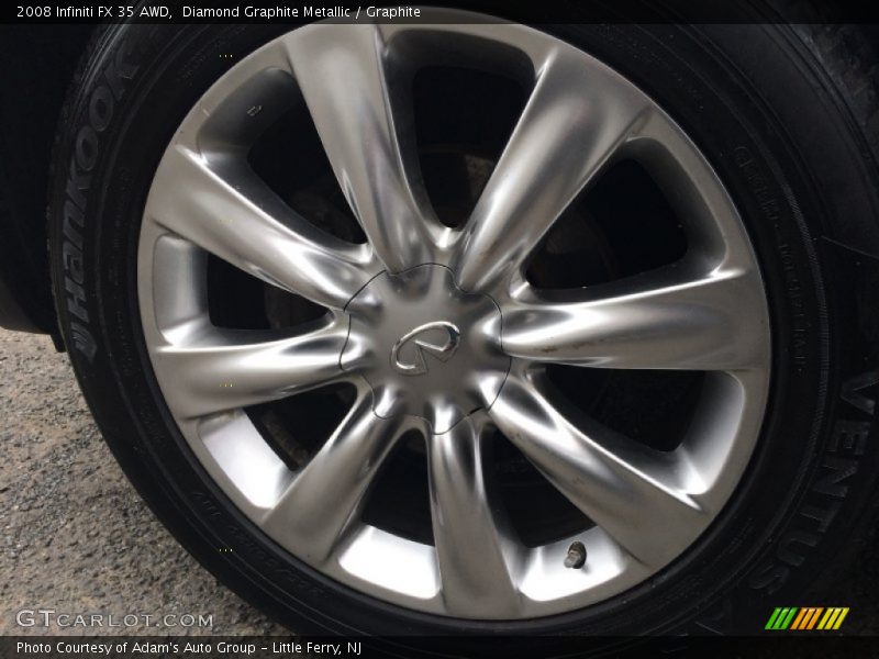 Diamond Graphite Metallic / Graphite 2008 Infiniti FX 35 AWD