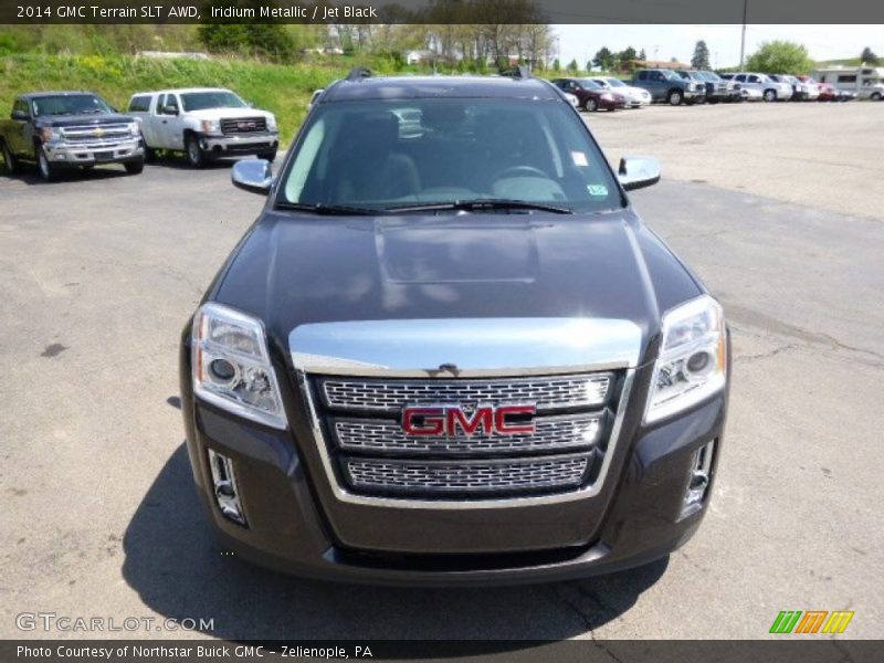 Iridium Metallic / Jet Black 2014 GMC Terrain SLT AWD