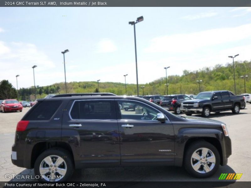 Iridium Metallic / Jet Black 2014 GMC Terrain SLT AWD