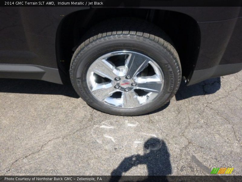 Iridium Metallic / Jet Black 2014 GMC Terrain SLT AWD