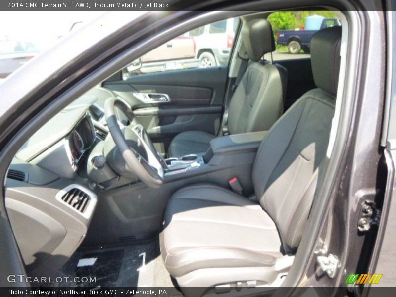 Iridium Metallic / Jet Black 2014 GMC Terrain SLT AWD