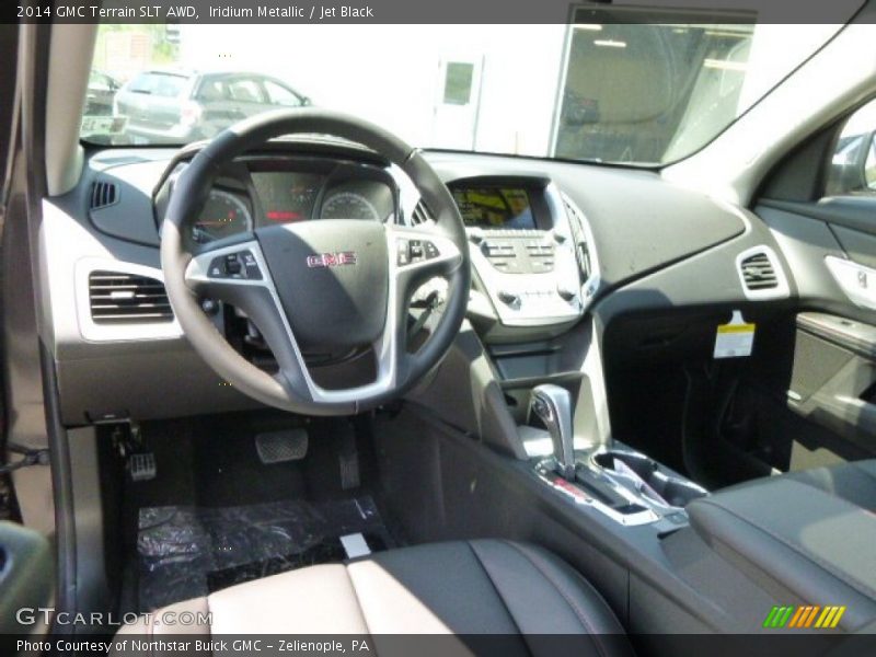 Iridium Metallic / Jet Black 2014 GMC Terrain SLT AWD