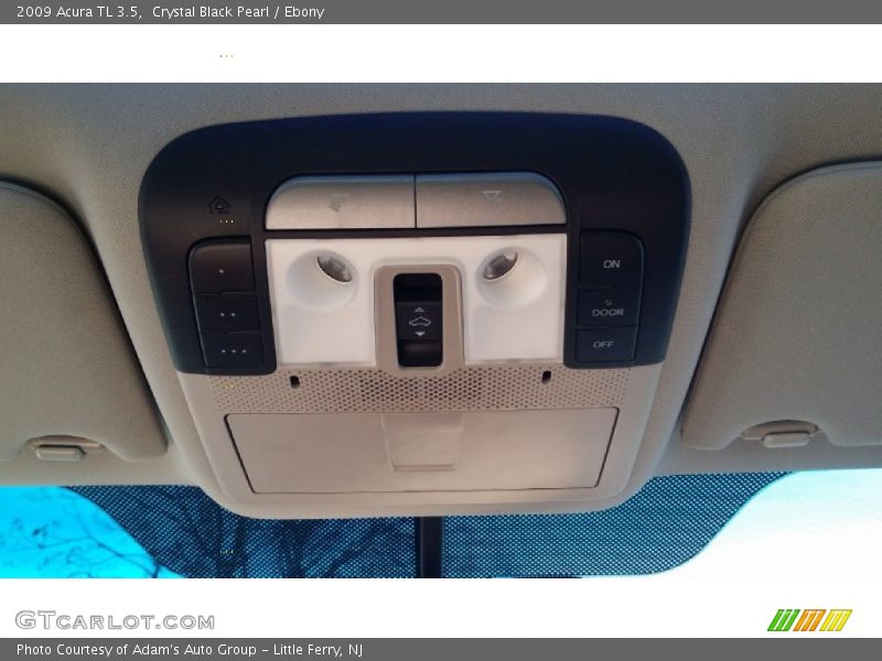 Crystal Black Pearl / Ebony 2009 Acura TL 3.5