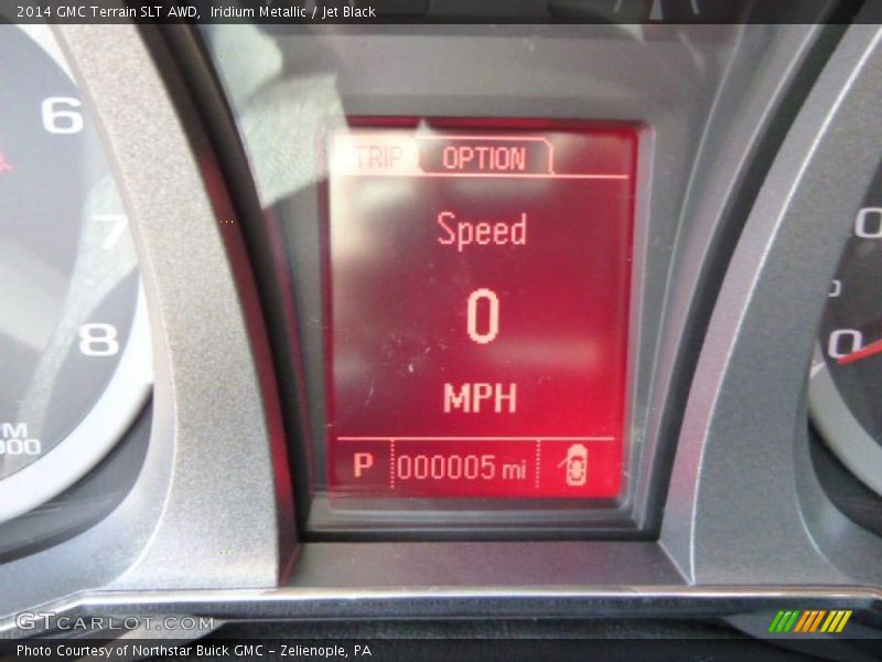 Iridium Metallic / Jet Black 2014 GMC Terrain SLT AWD