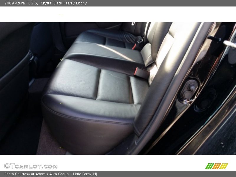 Crystal Black Pearl / Ebony 2009 Acura TL 3.5
