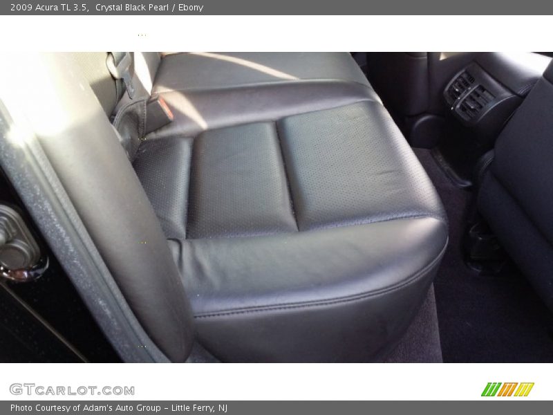 Crystal Black Pearl / Ebony 2009 Acura TL 3.5