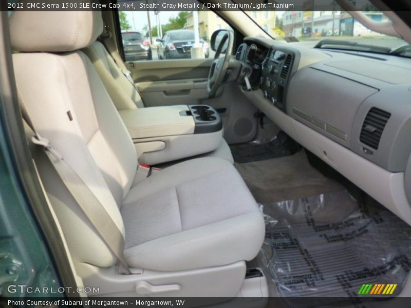 Stealth Gray Metallic / Dark Titanium/Light Titanium 2012 GMC Sierra 1500 SLE Crew Cab 4x4