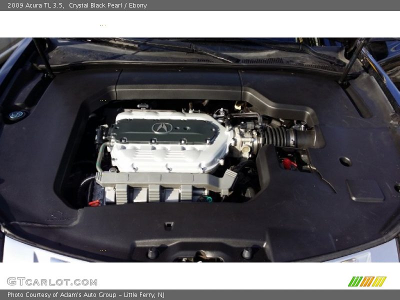 Crystal Black Pearl / Ebony 2009 Acura TL 3.5