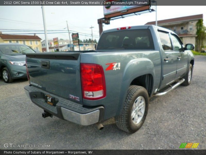 Stealth Gray Metallic / Dark Titanium/Light Titanium 2012 GMC Sierra 1500 SLE Crew Cab 4x4