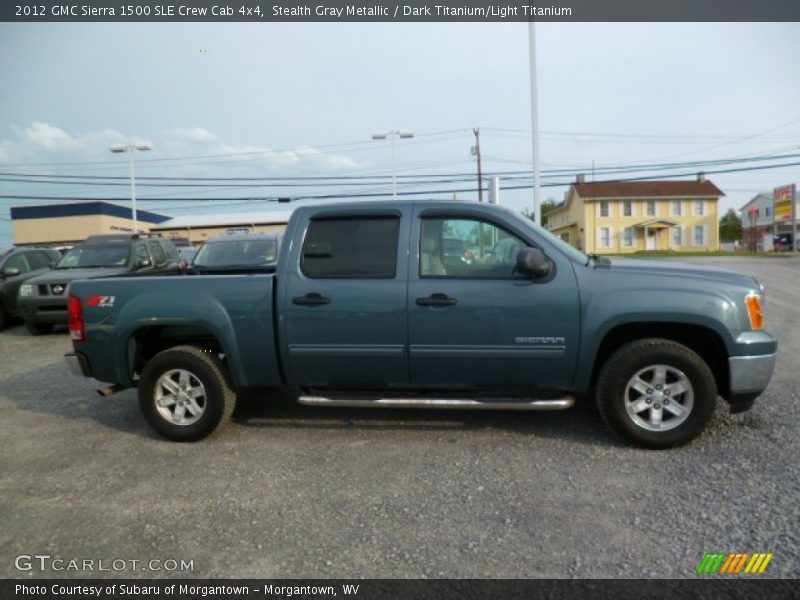 Stealth Gray Metallic / Dark Titanium/Light Titanium 2012 GMC Sierra 1500 SLE Crew Cab 4x4