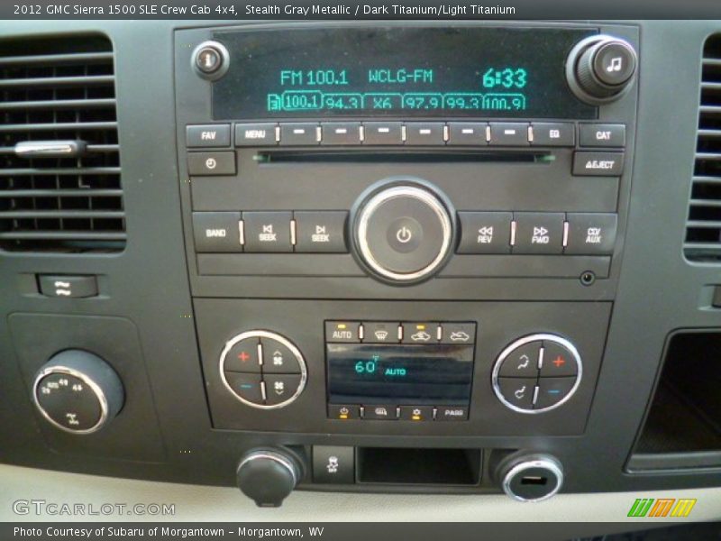 Stealth Gray Metallic / Dark Titanium/Light Titanium 2012 GMC Sierra 1500 SLE Crew Cab 4x4