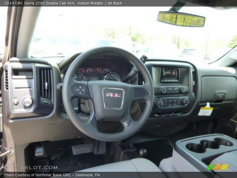 Iridium Metallic / Jet Black 2014 GMC Sierra 1500 Double Cab 4x4