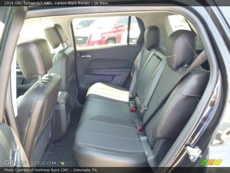 Carbon Black Metallic / Jet Black 2014 GMC Terrain SLT AWD