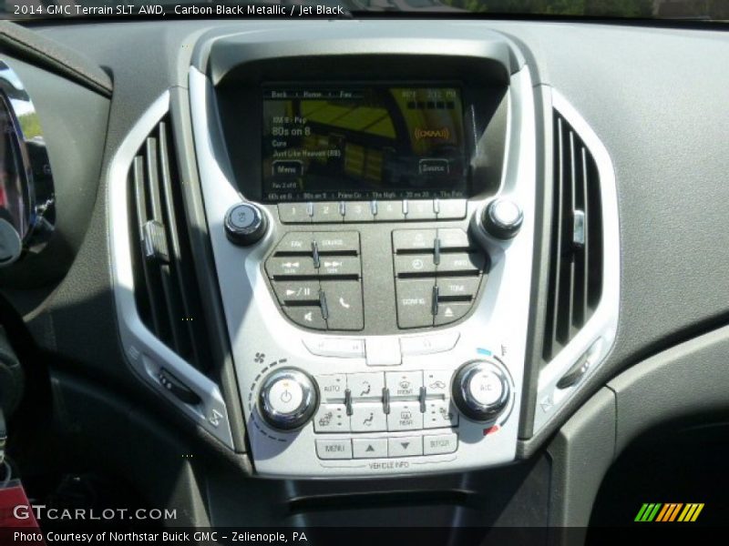 Carbon Black Metallic / Jet Black 2014 GMC Terrain SLT AWD