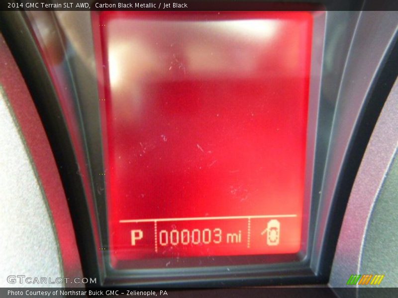 Carbon Black Metallic / Jet Black 2014 GMC Terrain SLT AWD