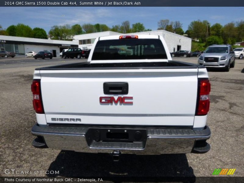 Summit White / Jet Black/Dark Ash 2014 GMC Sierra 1500 Double Cab 4x4