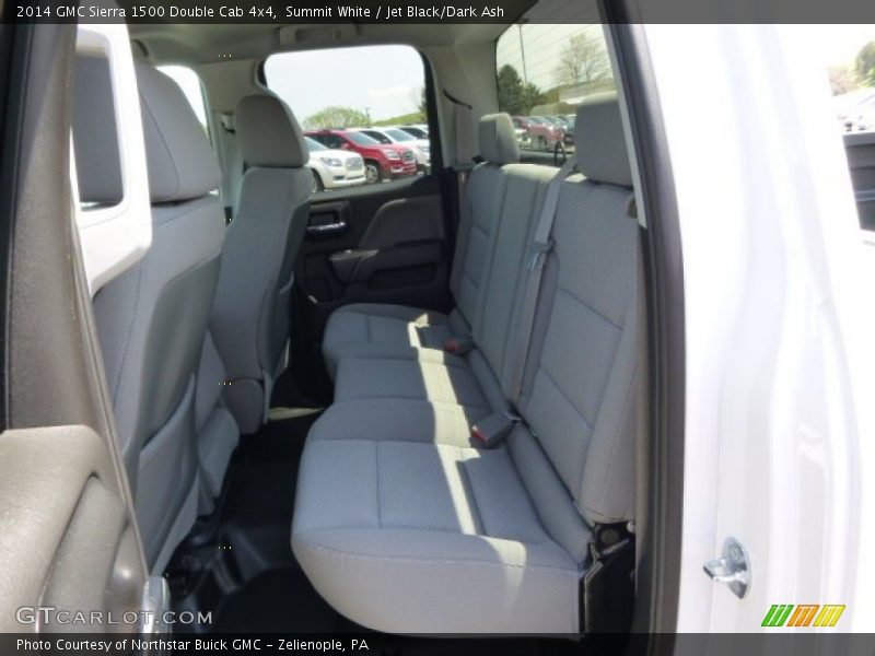 Summit White / Jet Black/Dark Ash 2014 GMC Sierra 1500 Double Cab 4x4