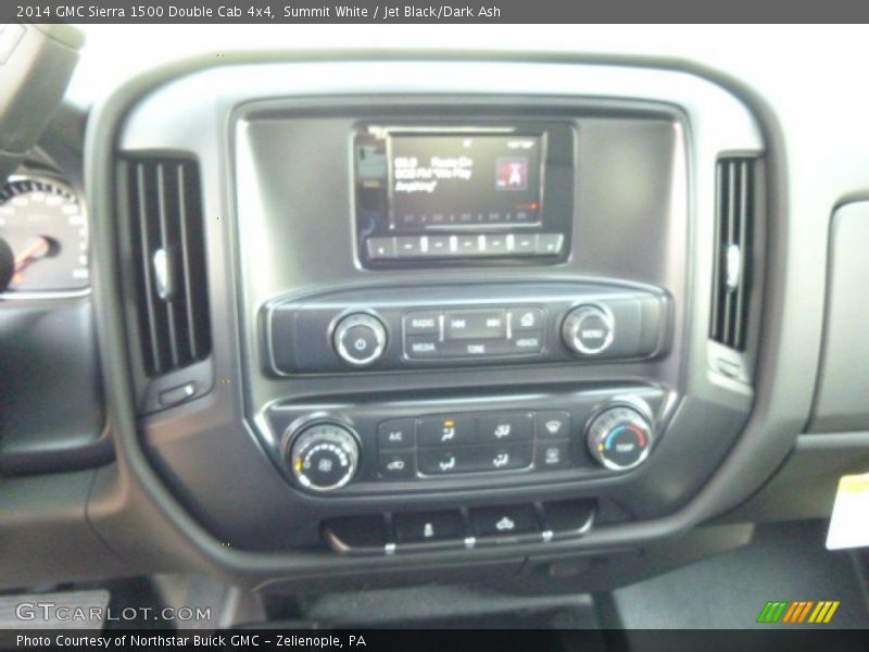 Summit White / Jet Black/Dark Ash 2014 GMC Sierra 1500 Double Cab 4x4