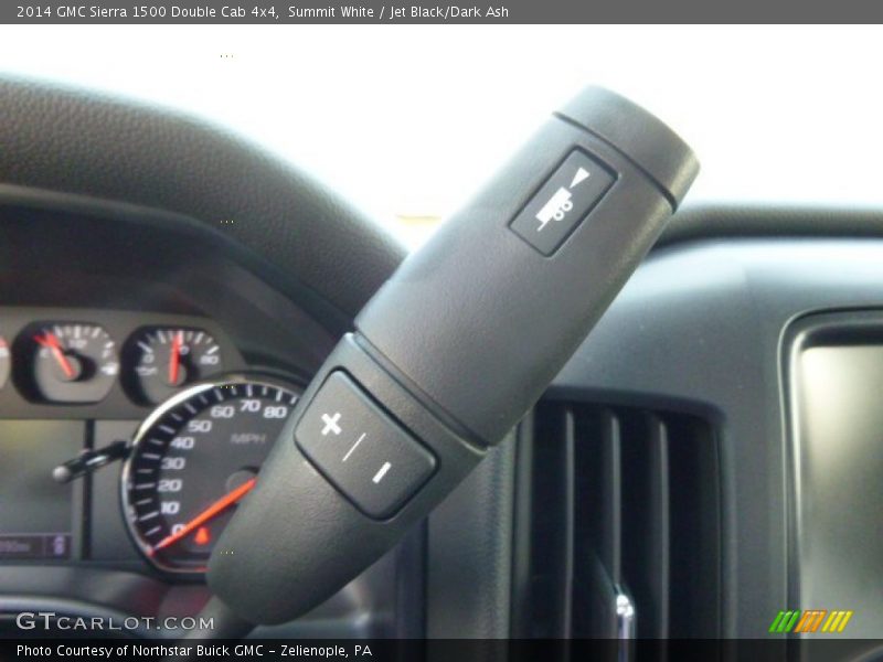 Summit White / Jet Black/Dark Ash 2014 GMC Sierra 1500 Double Cab 4x4