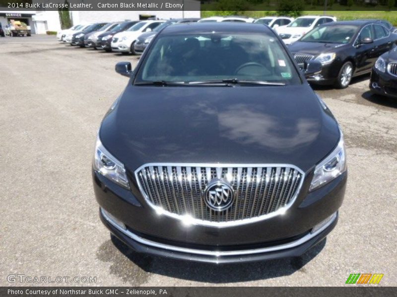 Carbon Black Metallic / Ebony 2014 Buick LaCrosse Leather