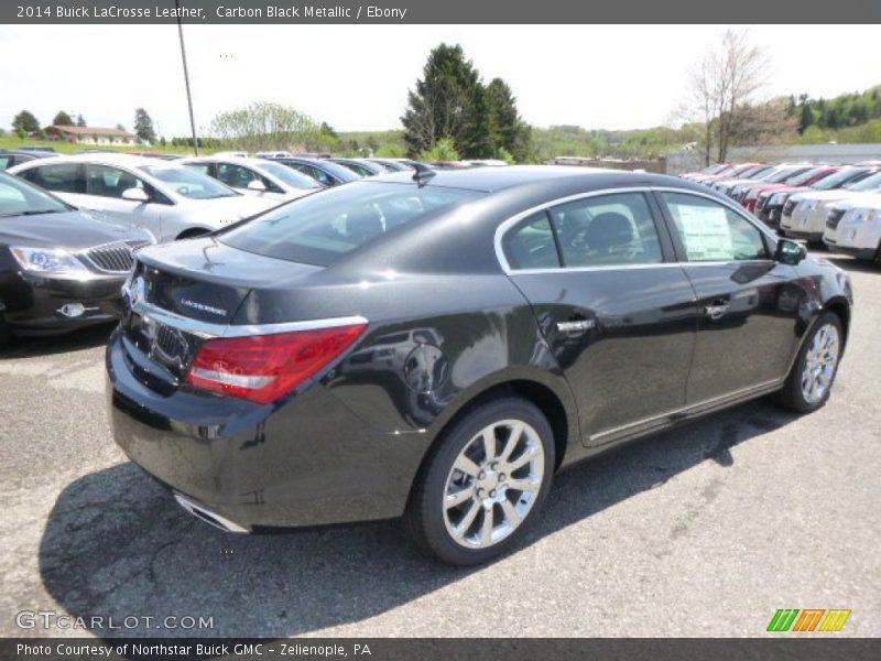 Carbon Black Metallic / Ebony 2014 Buick LaCrosse Leather