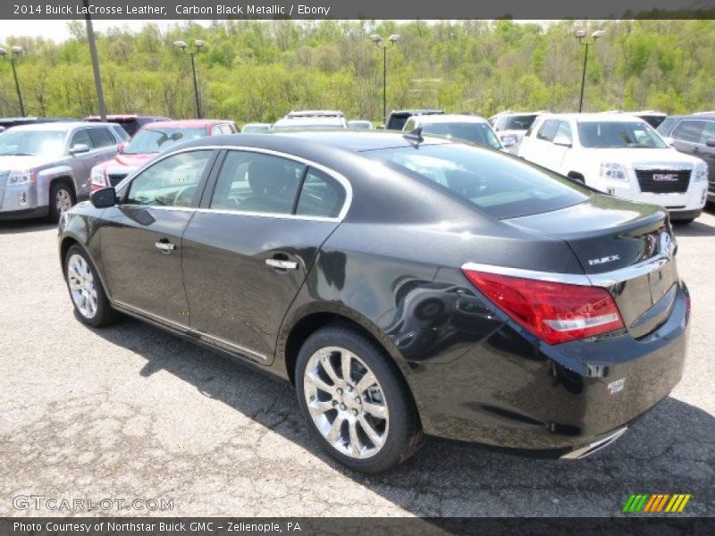 Carbon Black Metallic / Ebony 2014 Buick LaCrosse Leather