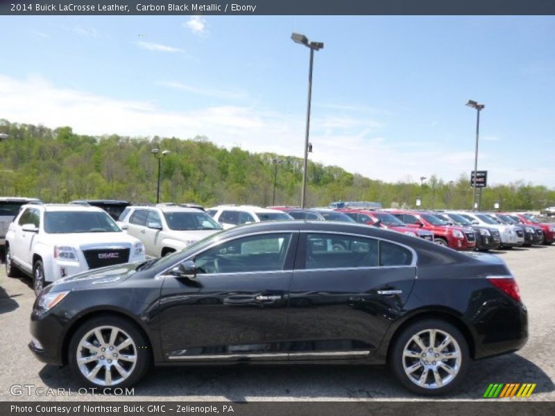 Carbon Black Metallic / Ebony 2014 Buick LaCrosse Leather