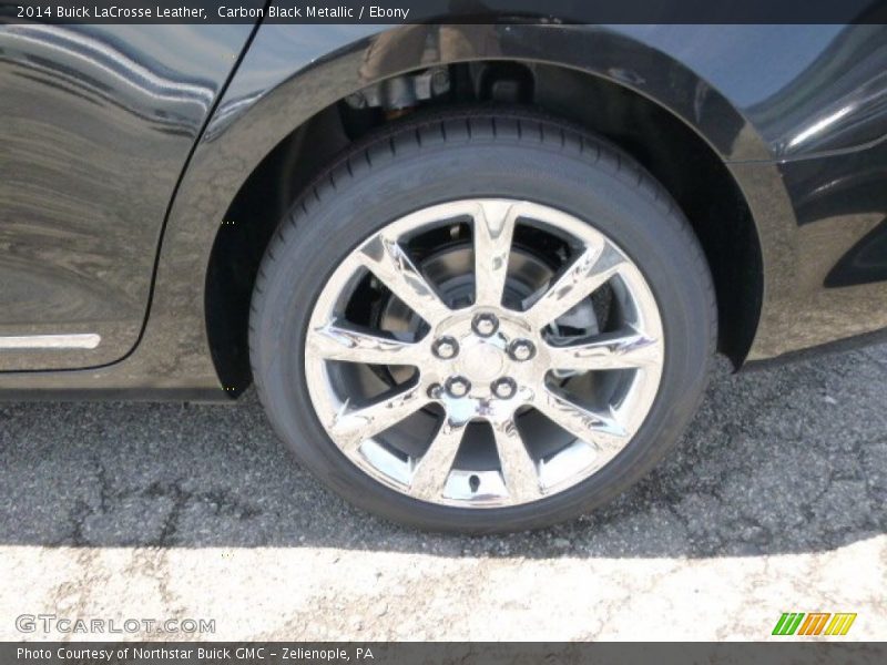Carbon Black Metallic / Ebony 2014 Buick LaCrosse Leather