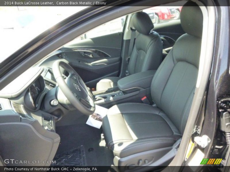 Carbon Black Metallic / Ebony 2014 Buick LaCrosse Leather