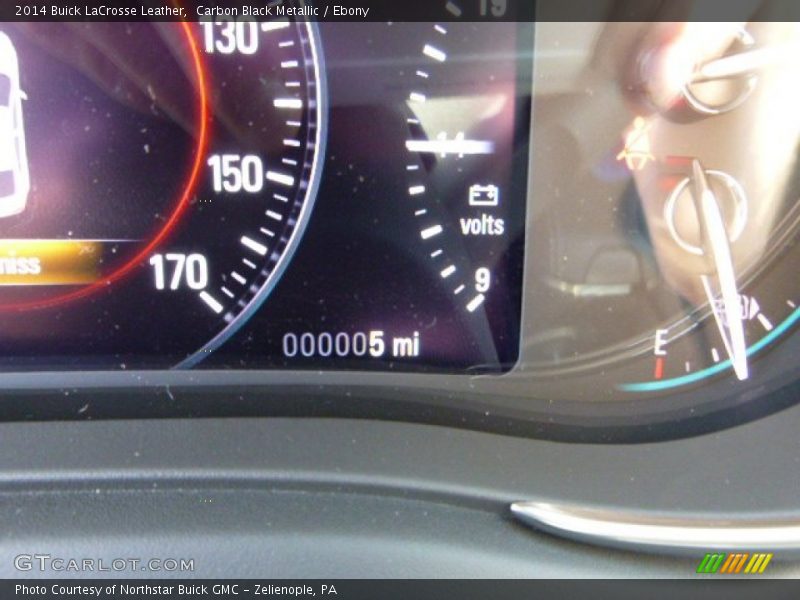 Carbon Black Metallic / Ebony 2014 Buick LaCrosse Leather