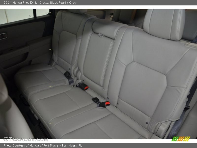 Crystal Black Pearl / Gray 2014 Honda Pilot EX-L