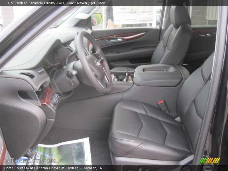  2015 Escalade Luxury 4WD Jet Black Interior