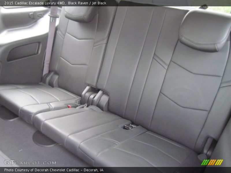 Rear Seat of 2015 Escalade Luxury 4WD
