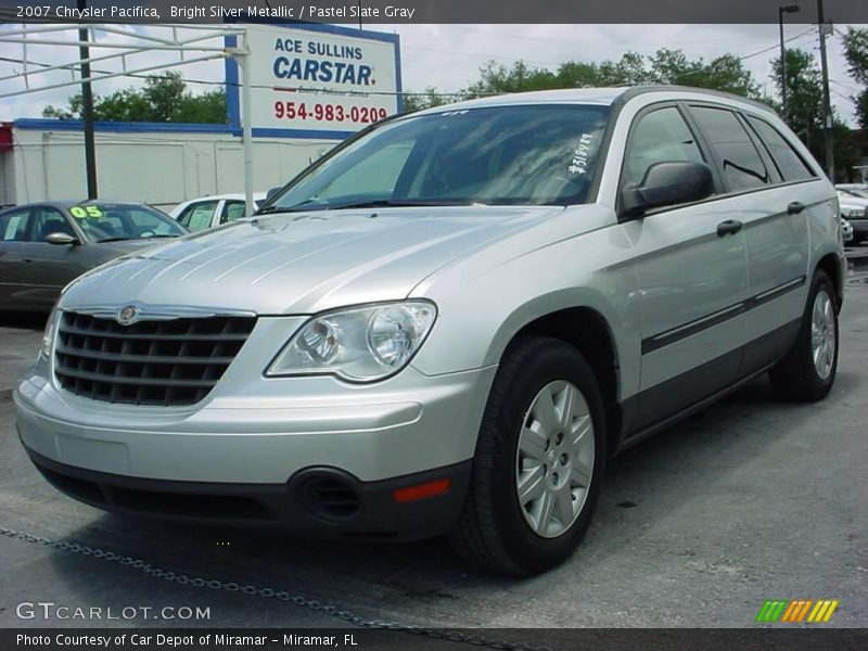 Bright Silver Metallic / Pastel Slate Gray 2007 Chrysler Pacifica