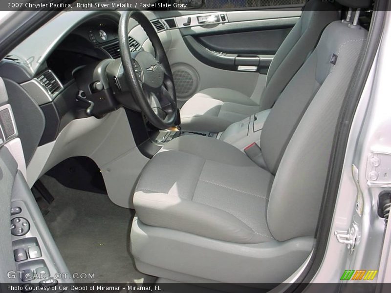 Bright Silver Metallic / Pastel Slate Gray 2007 Chrysler Pacifica