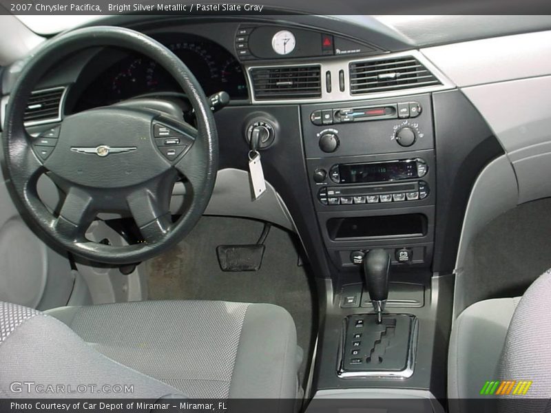 Bright Silver Metallic / Pastel Slate Gray 2007 Chrysler Pacifica