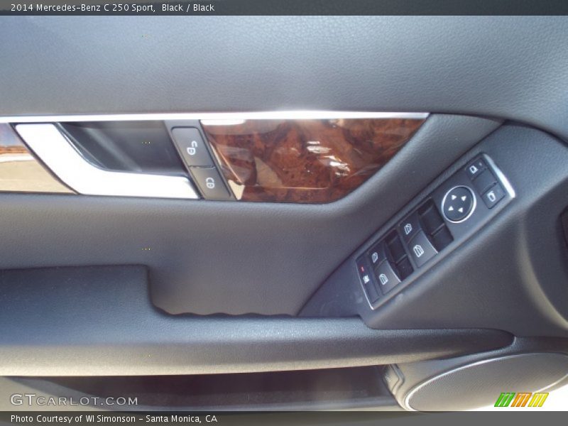 Black / Black 2014 Mercedes-Benz C 250 Sport