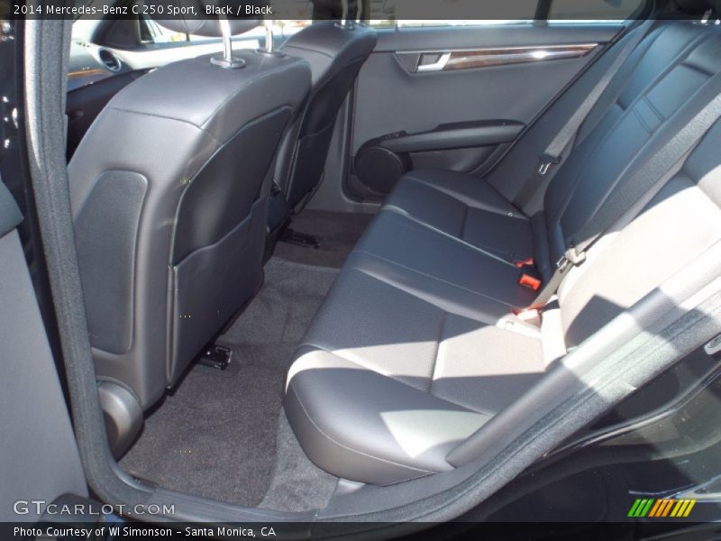 Black / Black 2014 Mercedes-Benz C 250 Sport