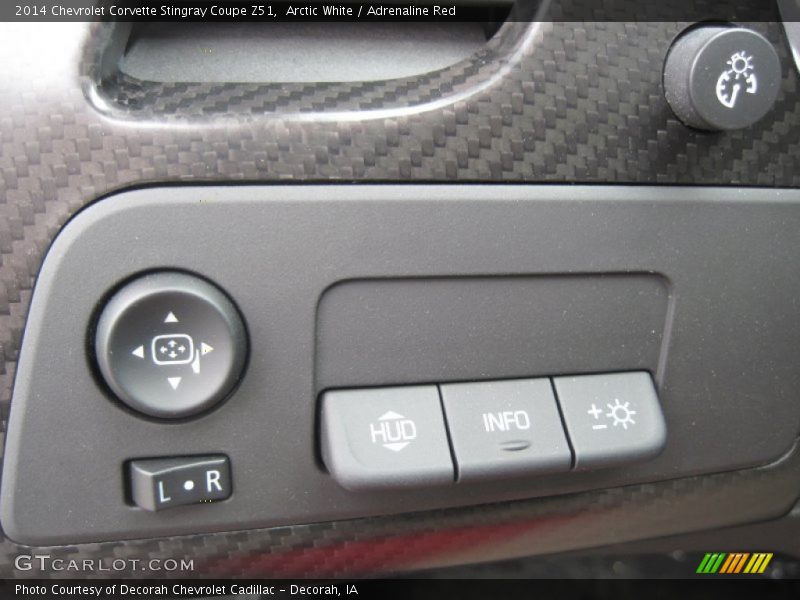 Controls of 2014 Corvette Stingray Coupe Z51