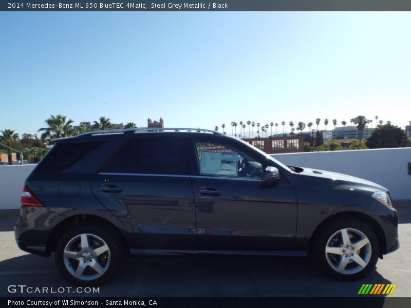 Steel Grey Metallic / Black 2014 Mercedes-Benz ML 350 BlueTEC 4Matic