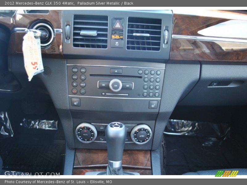 Palladium Silver Metallic / Black 2012 Mercedes-Benz GLK 350 4Matic